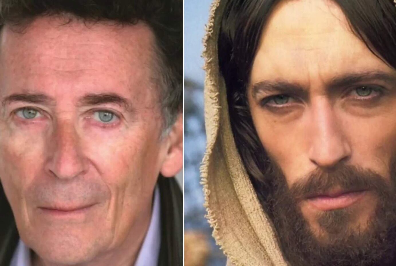 Robert Powell, el actor de "Jesús de Nazaret" (1977)