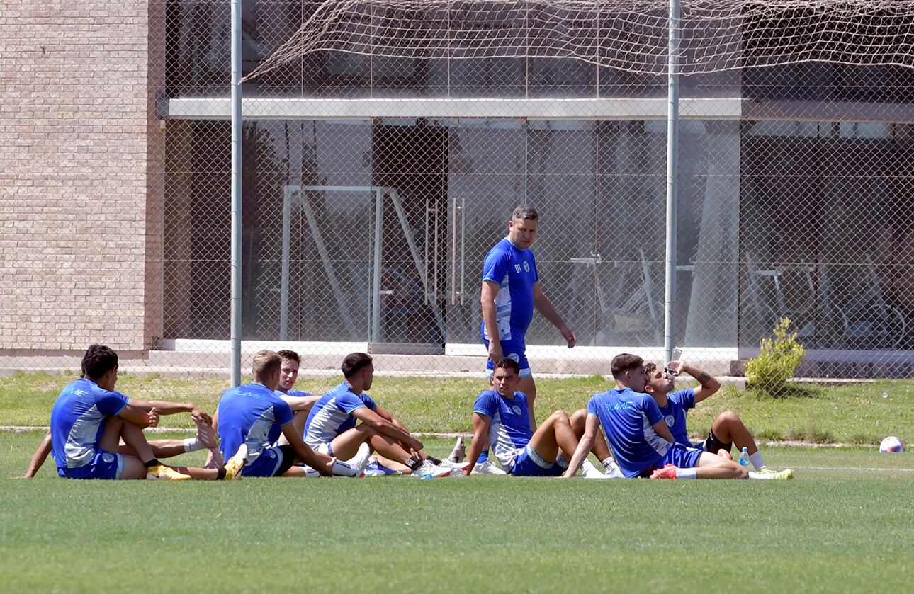 Diego Flores regresó a Godoy Cruz después de seis meses.
Foto: Orlando Pelichotti