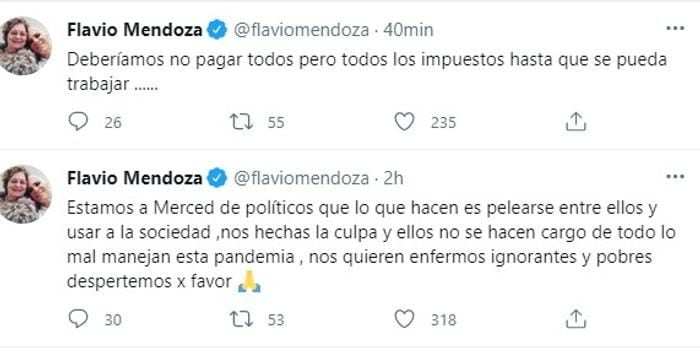 Redes de Flavio Mendoza