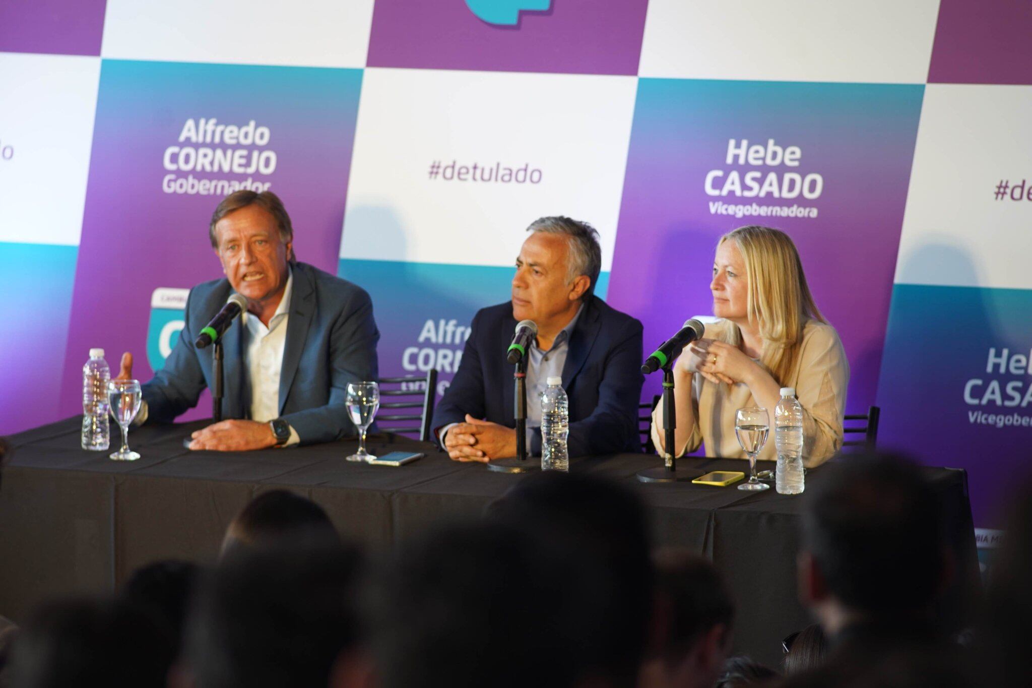 Cierre de campaña del Frente Cambia Mendoza. Gentileza