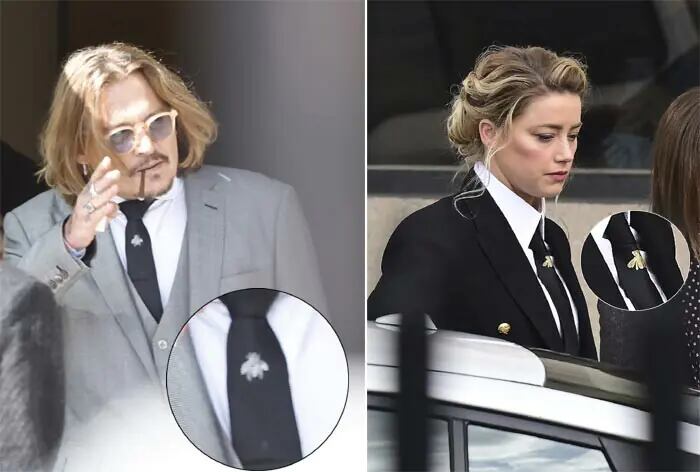 Johnny Depp y Amber Heard en juicio: el detalle fashionista del que todo el mundo habla