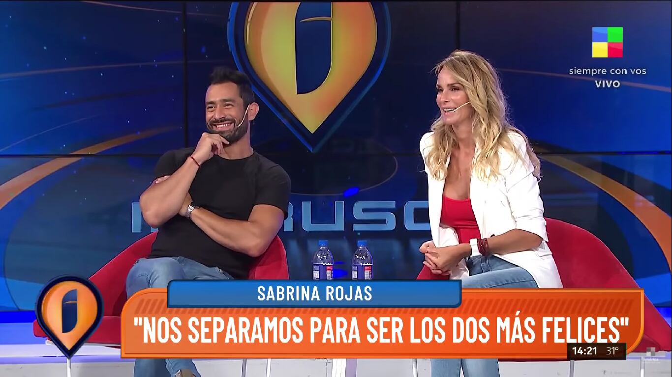 “Nosotros nos separamos para ser felices”, dijo Sabrina en relación a la separación con Luciano Castro y la buena relación que mantienen hasta hoy.