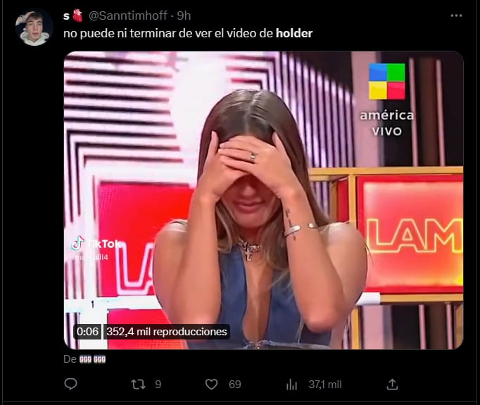 Los memes por el video íntimo de Tomás Holder