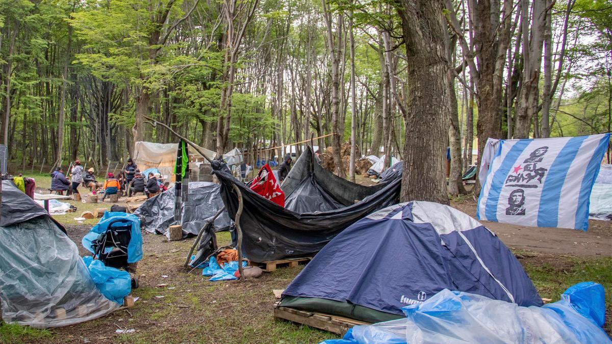 La Renga toca esta noche en Ushuaia y la ciudad está desbordada de fanáticos. / Foto: Télam