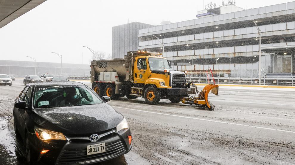 tormentas de nieve en Estados Unidos