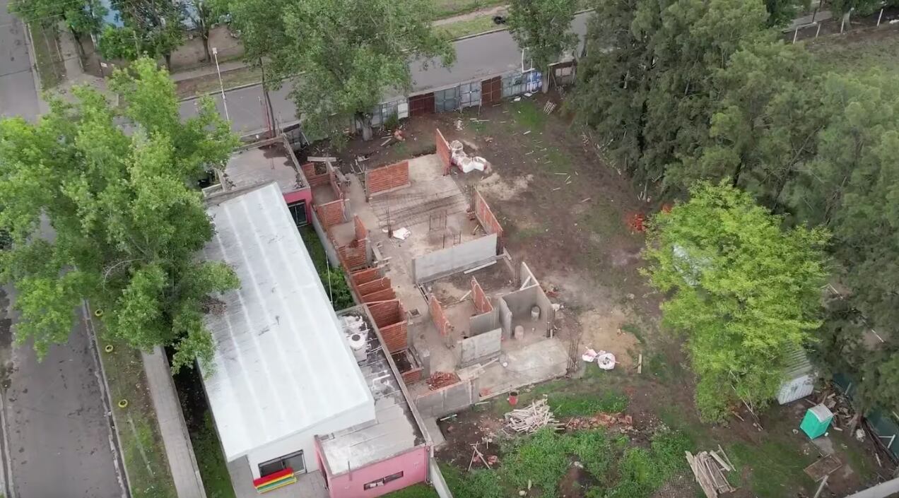 Una de las casas para jóvenes con adicciones que nunca se terminaron. Foto: TN