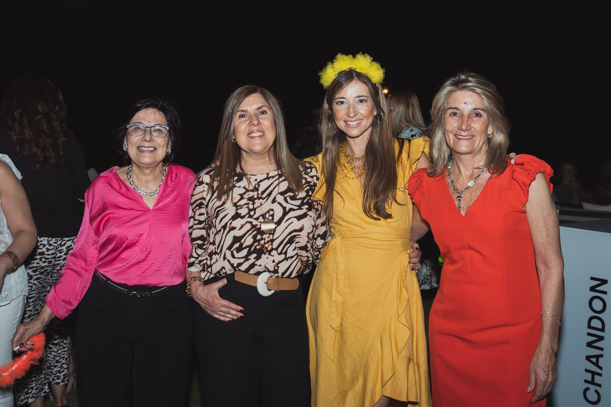 Cristina Pandolfi, Ana Gaibazzi, Ivana Riccardi y Claudia Yanzón.