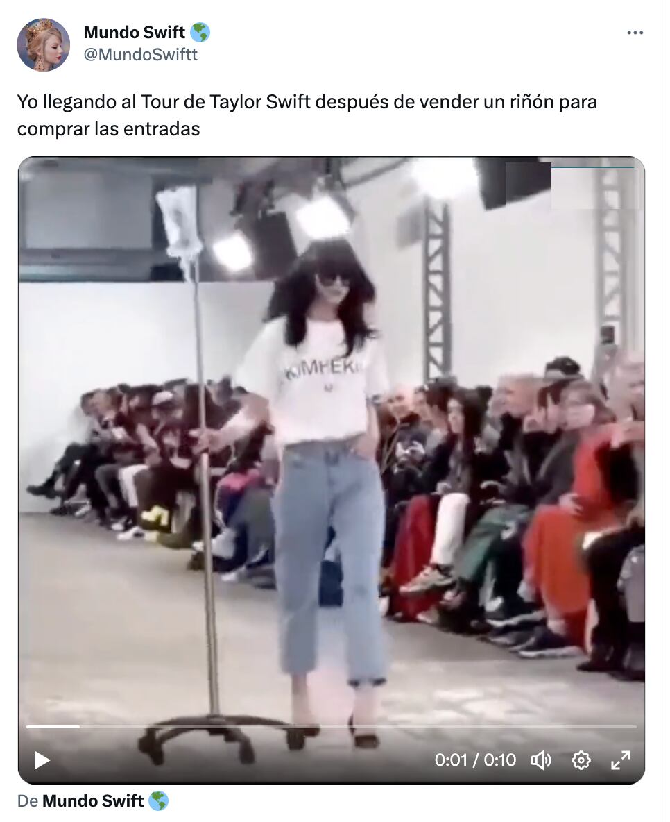 Taylor Swift anunció shows en Argentina y estallaron los memes