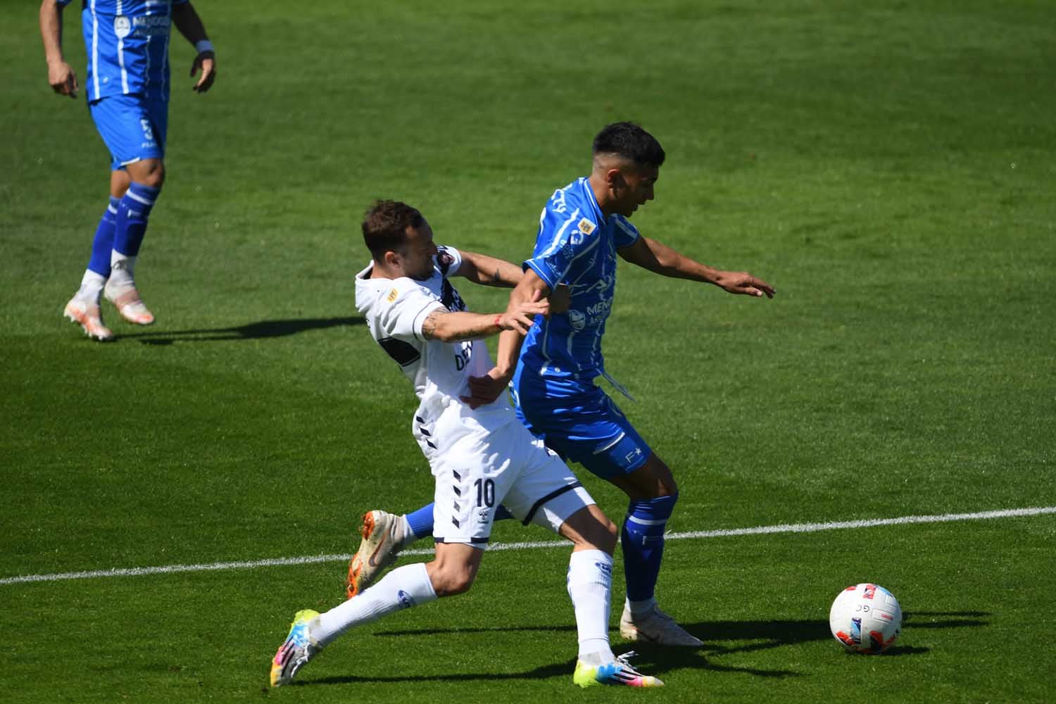 Futbol Liga Profesional, Godoy Cruz Antonio Tomba vs. Gimnasia y Esgrima de la Plata, en el estadio Feliciano Gambarte de Godoy Cruz.