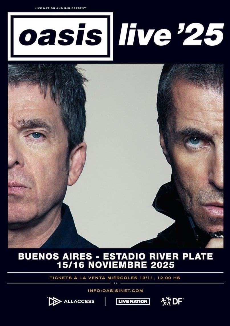 Oasis en Argentina 2025