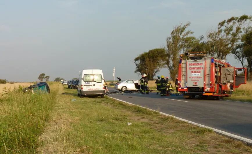 El siniestro tuvo lugar a 6 km de Realicó por la ruta 188, en La Pampa.