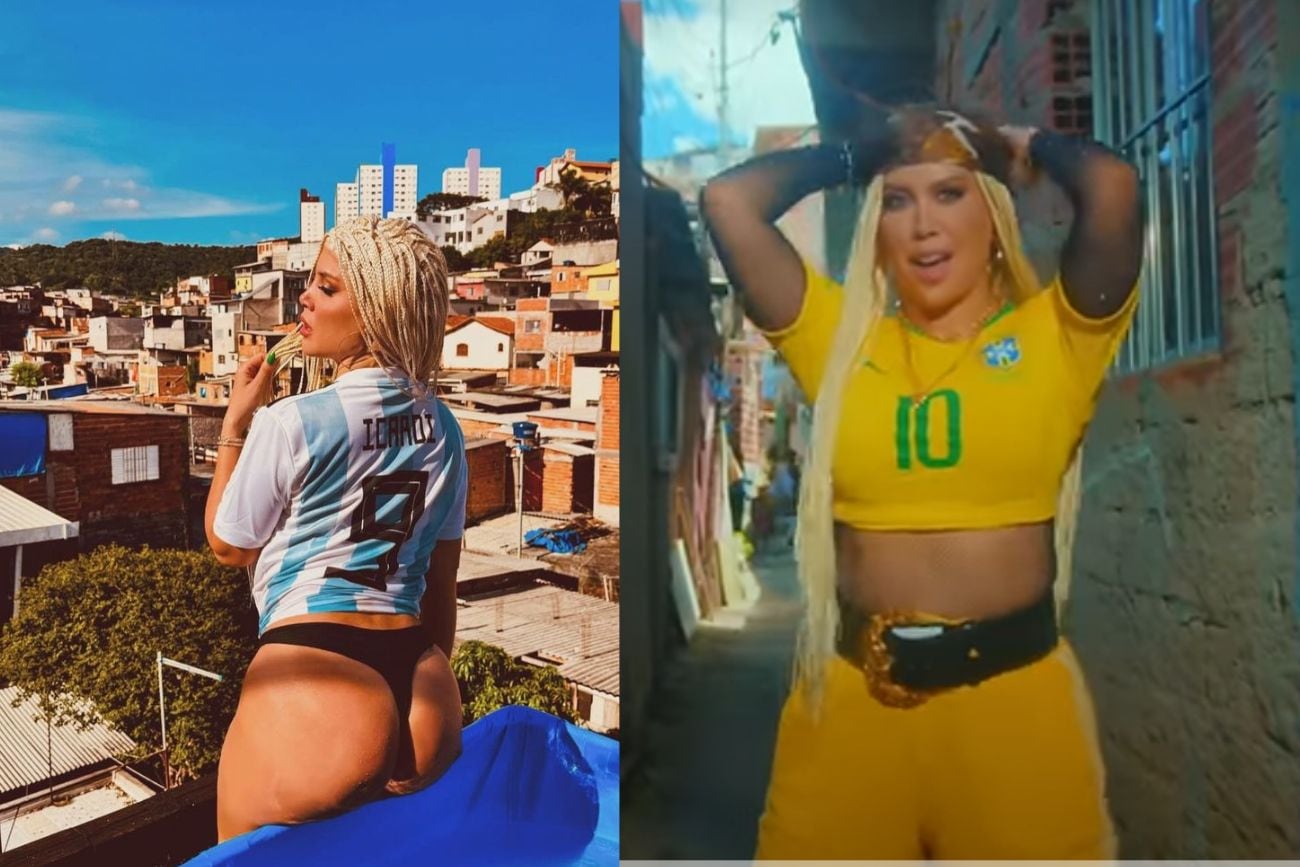 Wanda Nara fue acusada de plagio por las similitudes entre su videoclip y el de la cantante Anitta