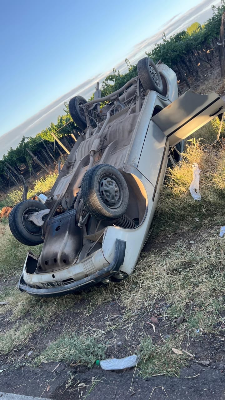 Accidente en Rivadavia / Gentileza