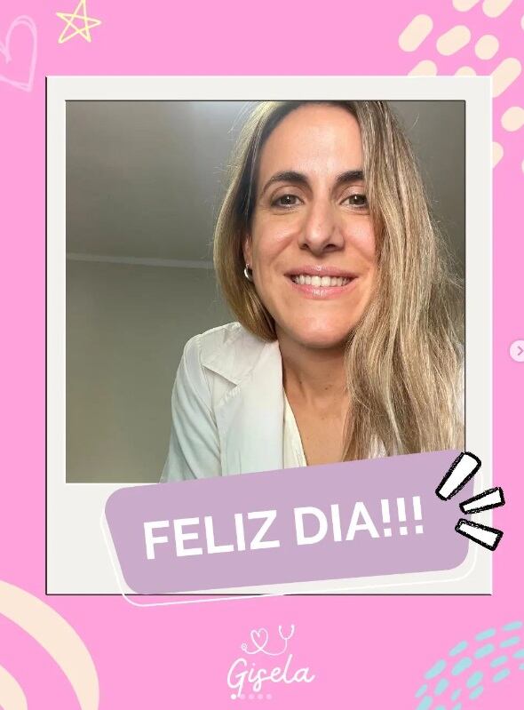 Gisela, la pediatra mendocina que se convirtió en influencer en las redes por sus didácticos y divertidos videos. Foto: Gentileza Gisela Dibiagi