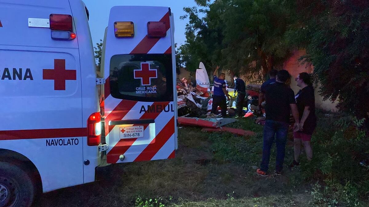 El piloto murió en el hospital por las graves heridas que sufrió. Foto: Los Noticieristas.