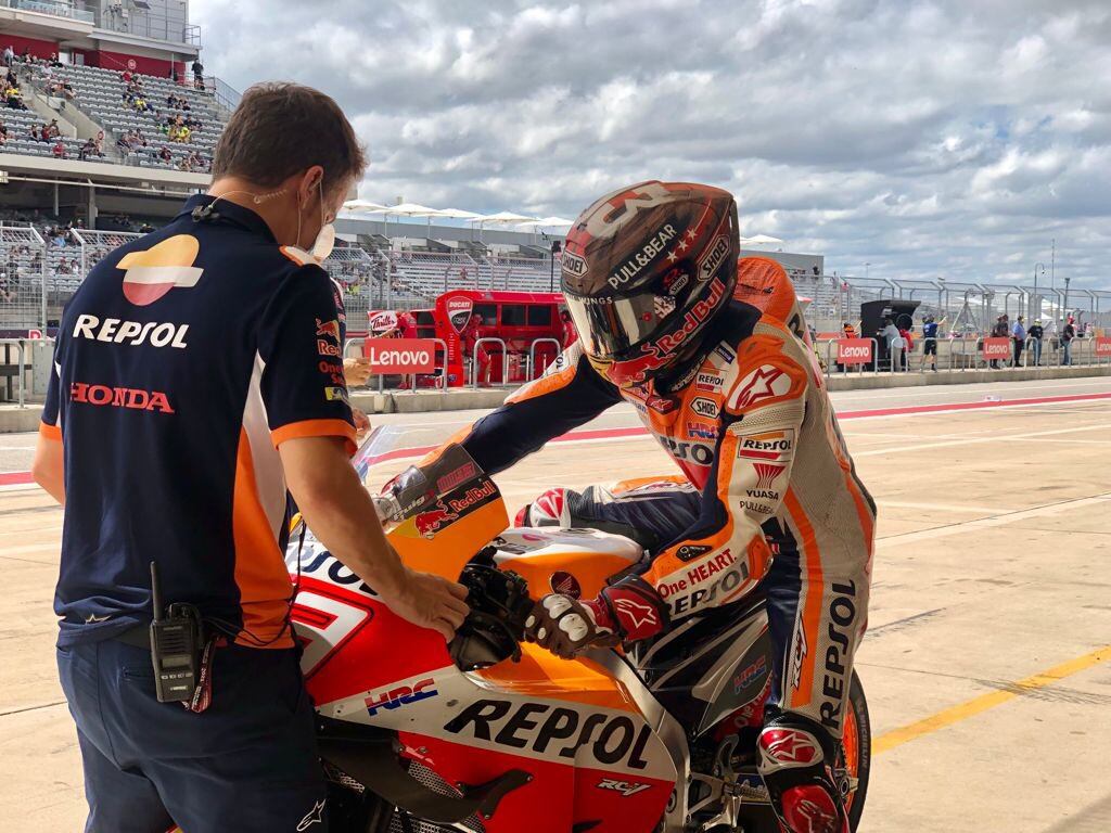 MotoGP: Marc Márquez fue el mejor del viernes en Austin