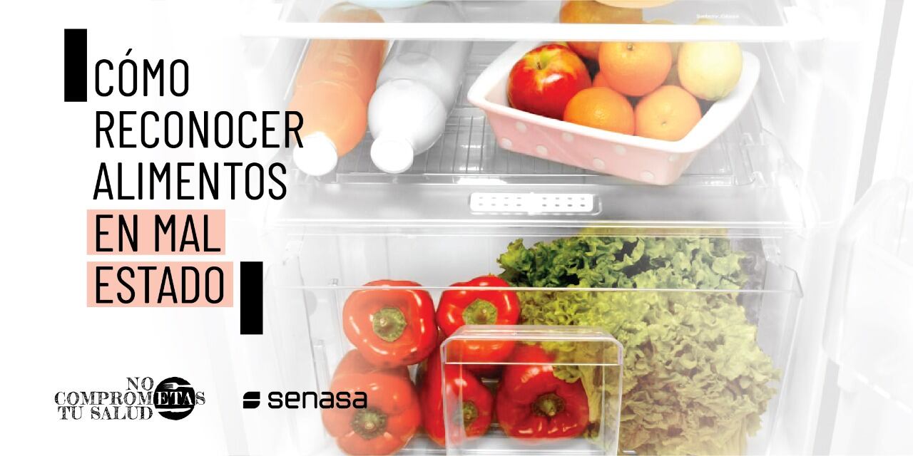 Cómo reconocer alimentos en mal estado. Foto: SENASA.