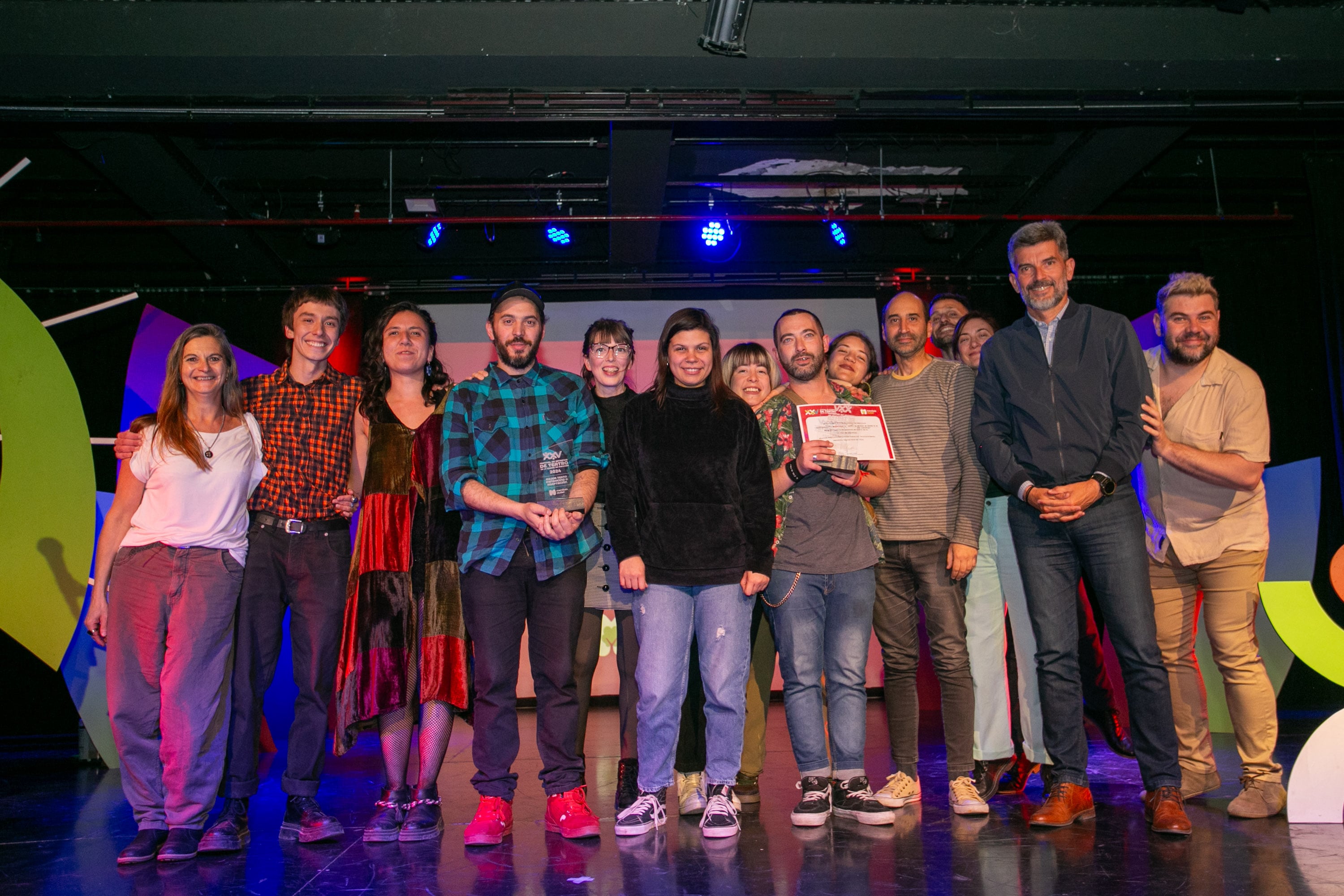 Lo mejor del teatro mendocino fue premiado en el teatro Quintanilla