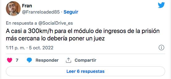 Muchos usuarios demostraron su indignación en Twitter