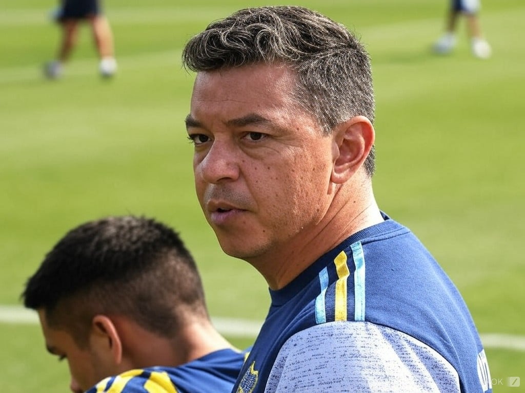 Las fotos de Marcelo Gallardo como DT de Boca, hechas por inteligencia artificial