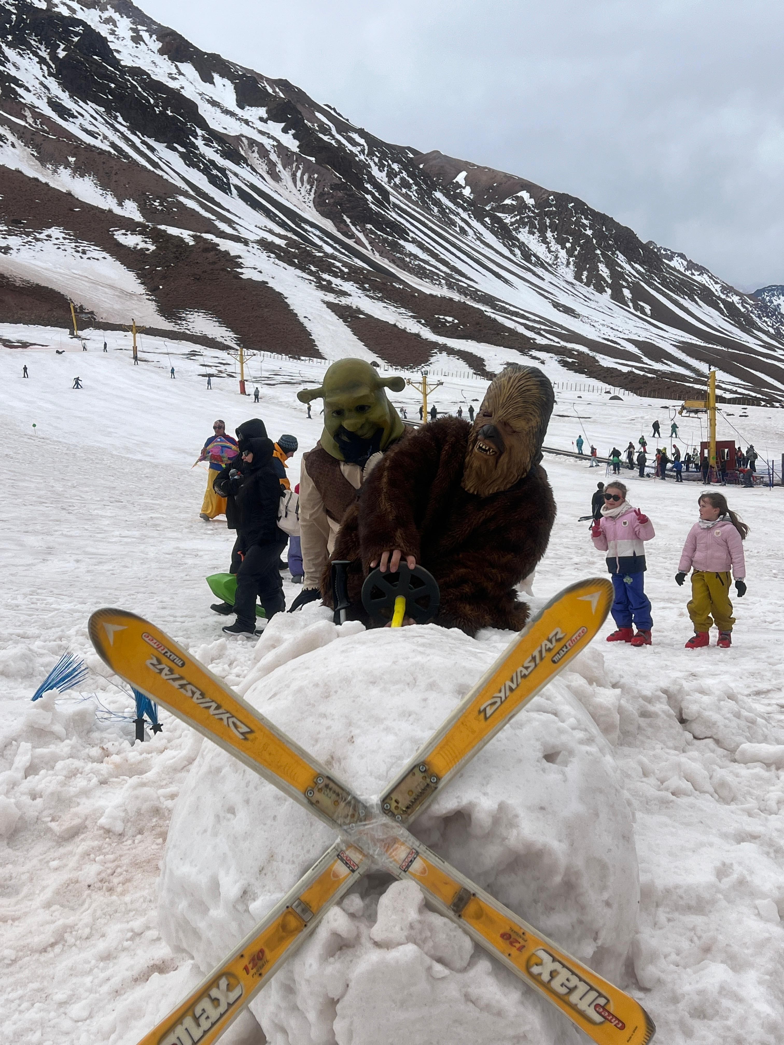 Nieve en Mendoza: las pistas cierran antes que, en 2023, pero con mejores números. Foto: Gentileza Los Puquios