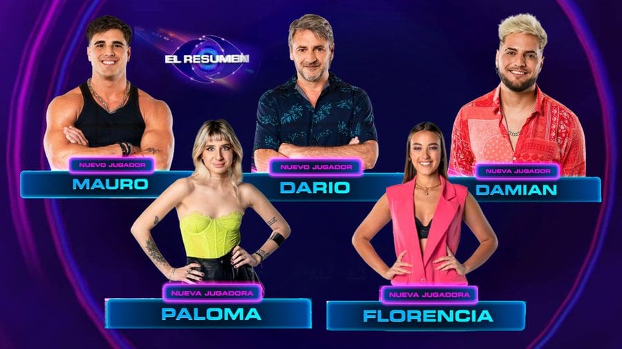 Masivos ingresos en la casa de Gran Hermano. Captura de pantalla.