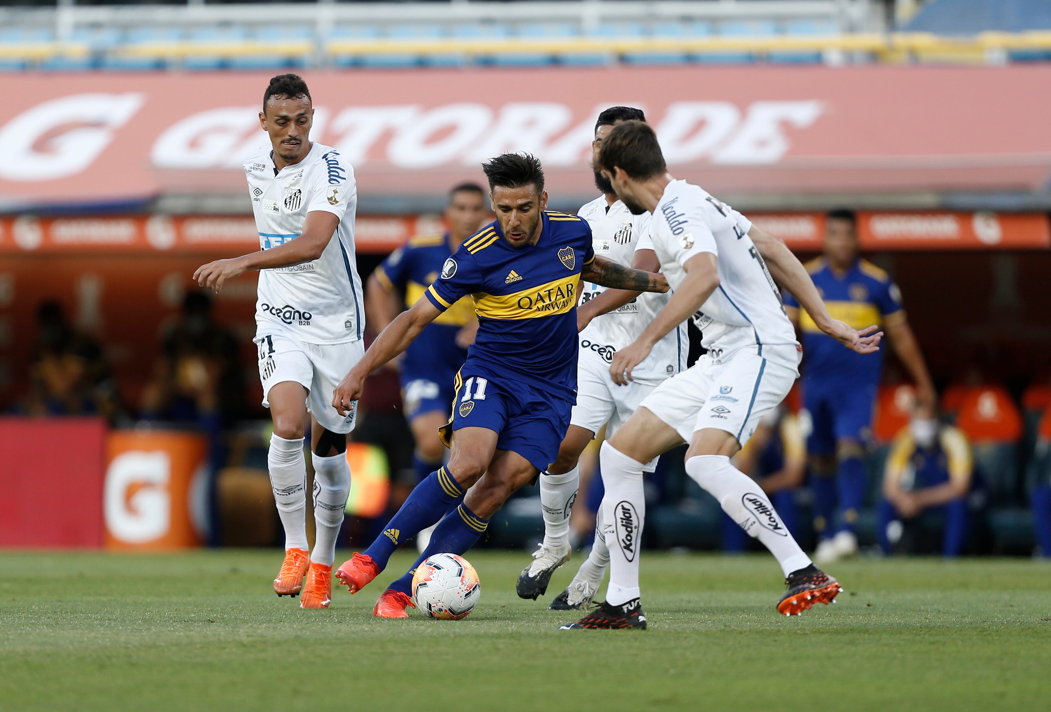 Dos jugadores del Santos dieron positivo por coronavirus. ¿Antes o después de jugar ante Boca? 