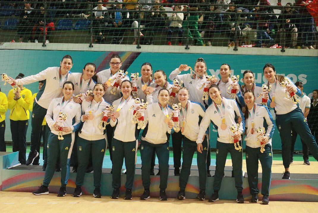 La Selección femenina de Handball obtuvo el bronce