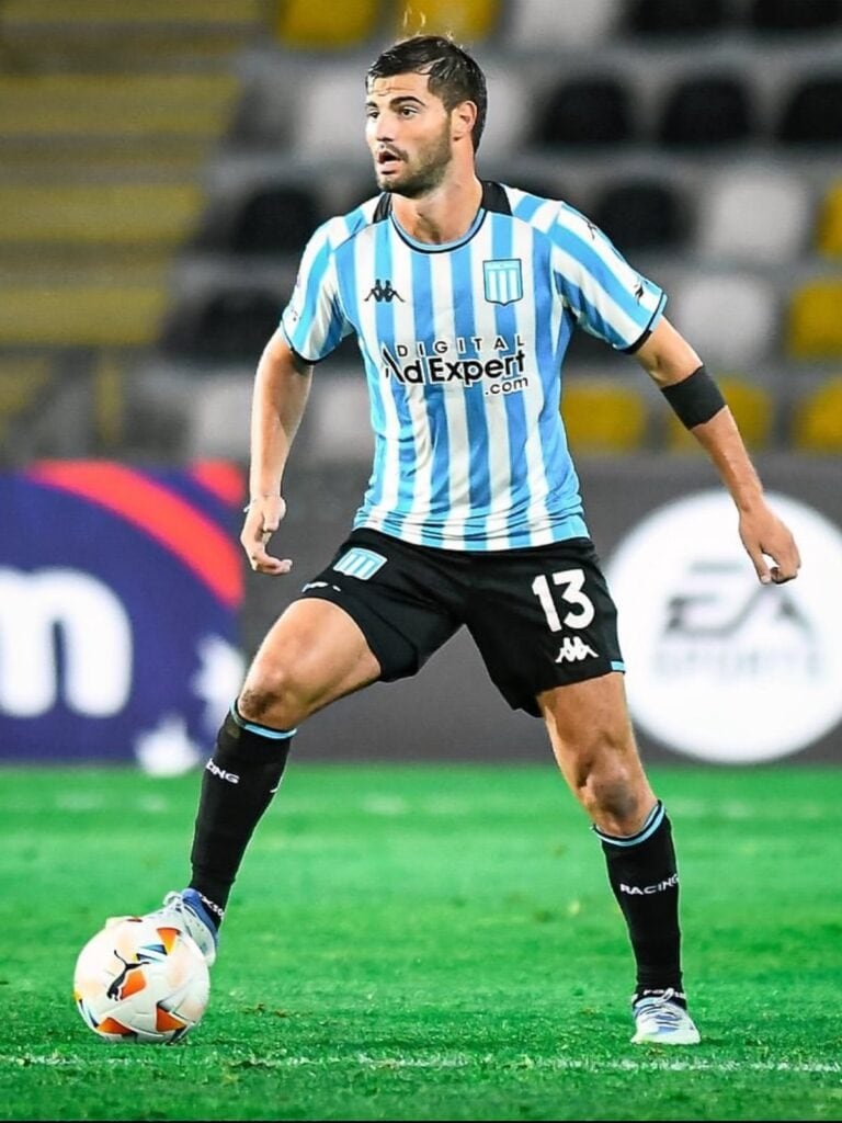 Santiago Sosa, futbolista de Racing