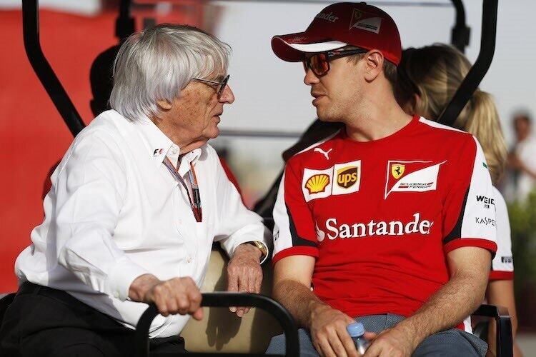 Bernie Ecclestone, ex mandamás de la Máxima, habló sobre Sebastian Vettel y opinó sobre el futuro del alemán.