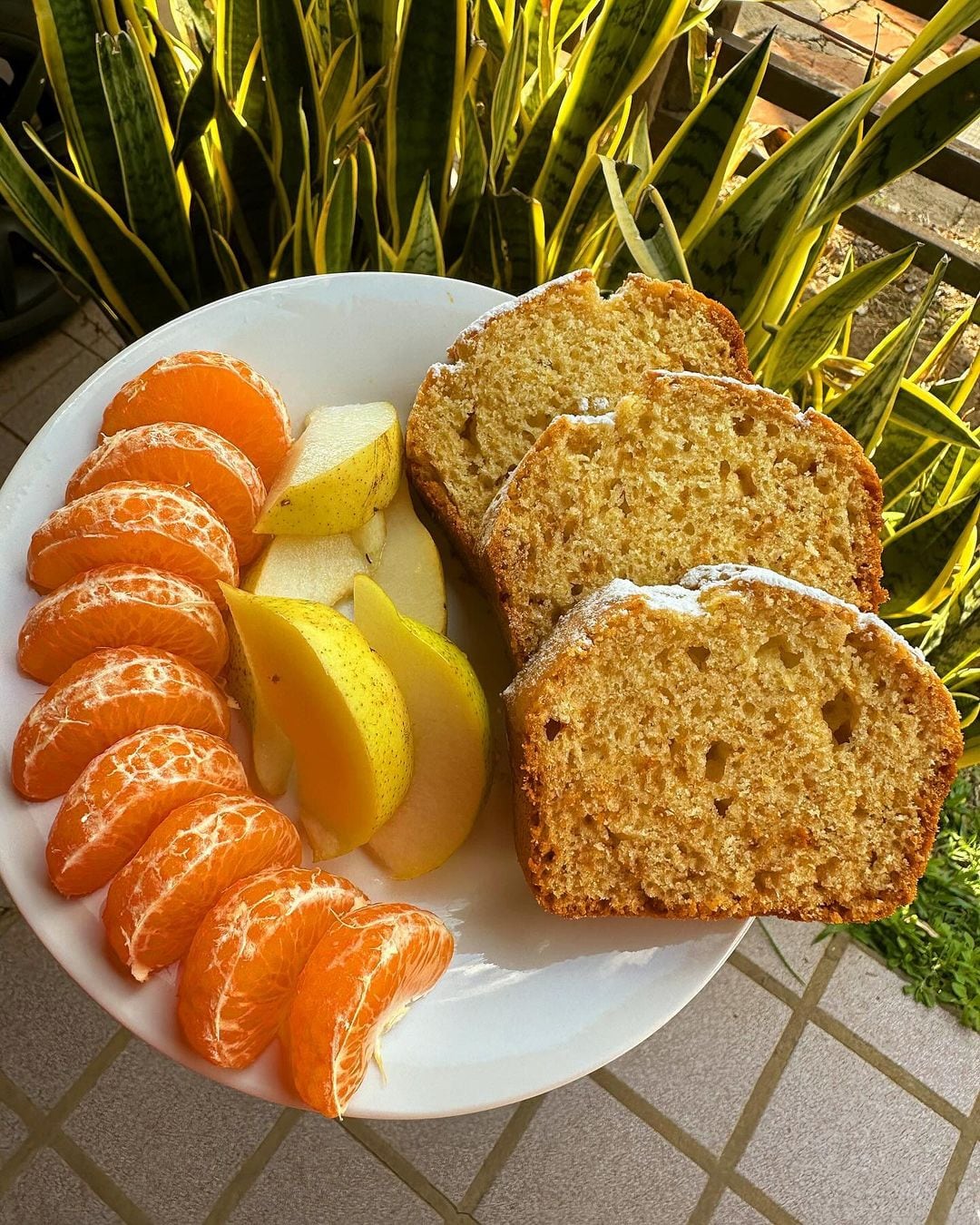 Budín de naranja