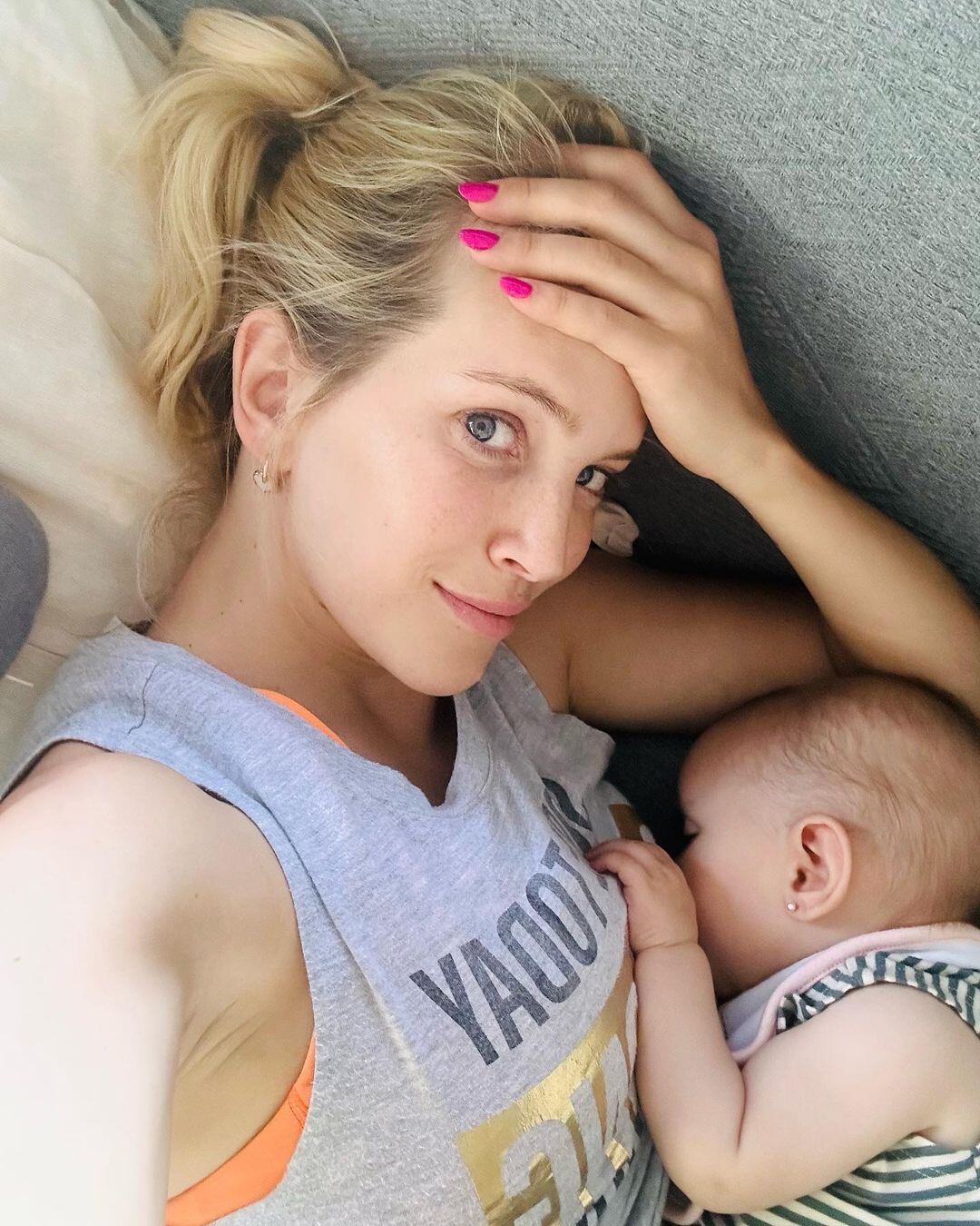 Cielo, la hija menor de Luisana Lopilato y Michael Bublé.