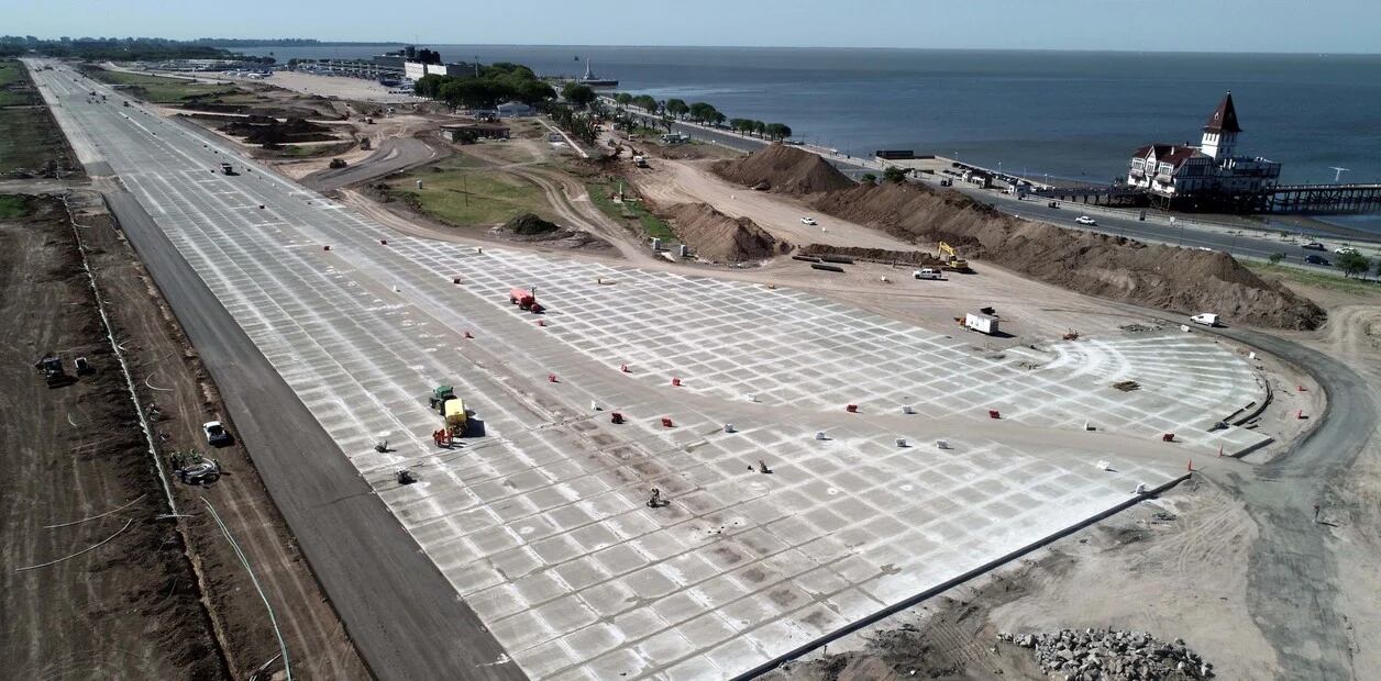 Las principales remodelaciones en Aeroparque se llevaron a cabo en la pista de aterrizaje.