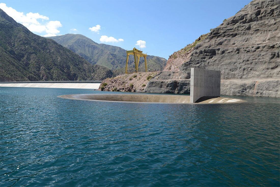 Servicio de agua en el Gran Mendoza podría verse afectado por trabajos en el dique Potrerillos