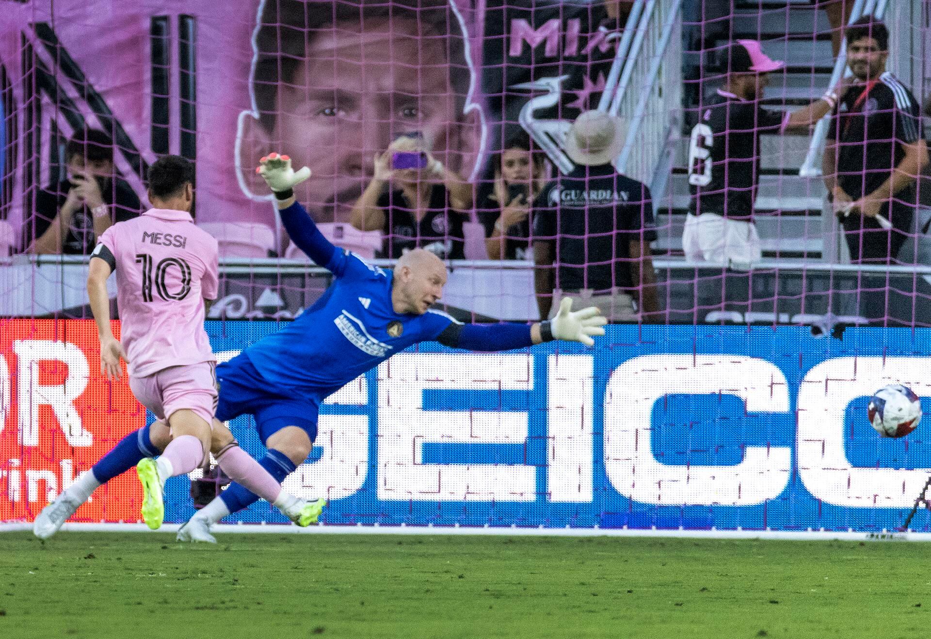 Lionel Messi brilló en el triunfo del Inter Miami ante Atlanta United.