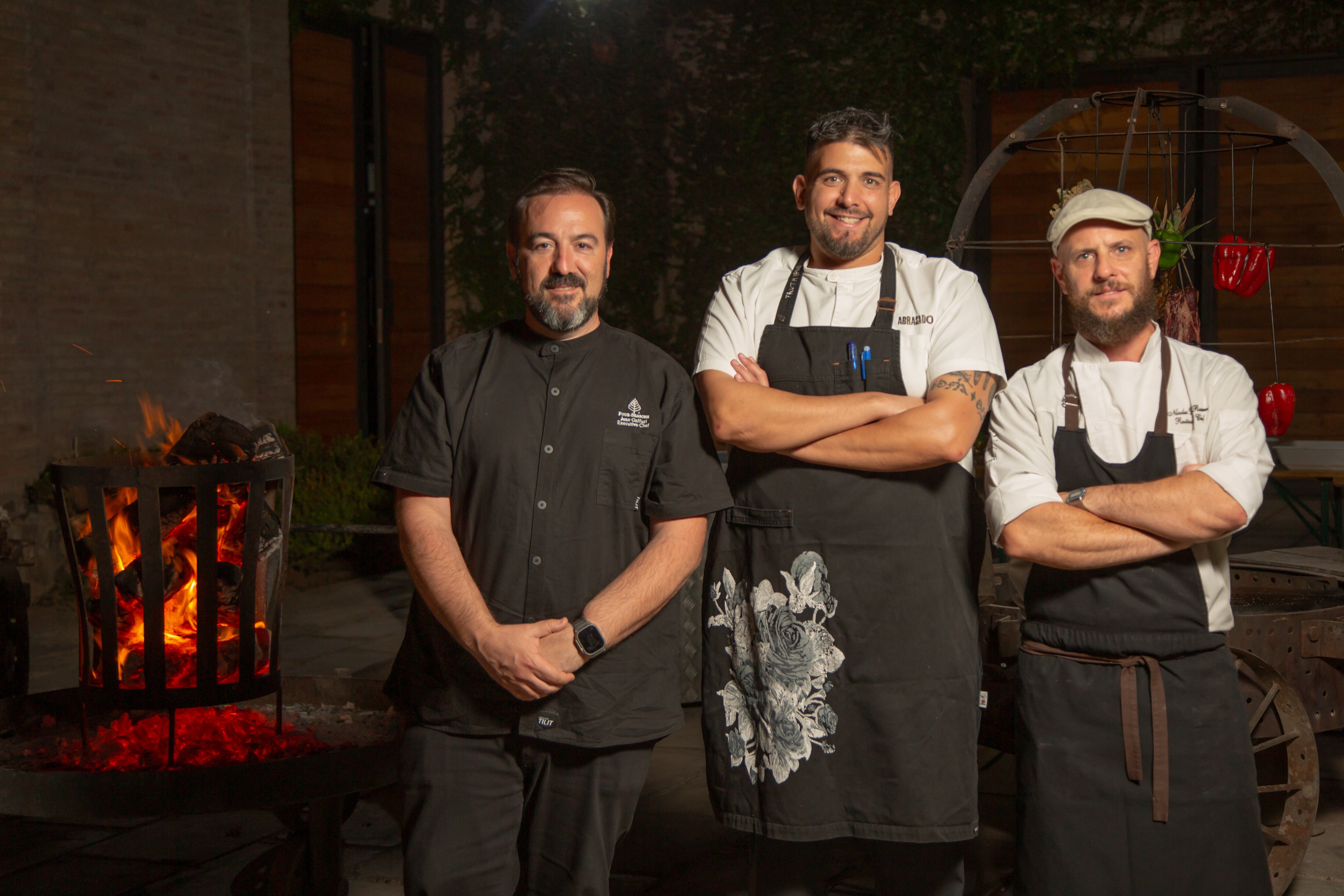 Juan Gaffuri, Matiás Gutierrez,Nicolas Diaz Rosaenz. - Gentileza