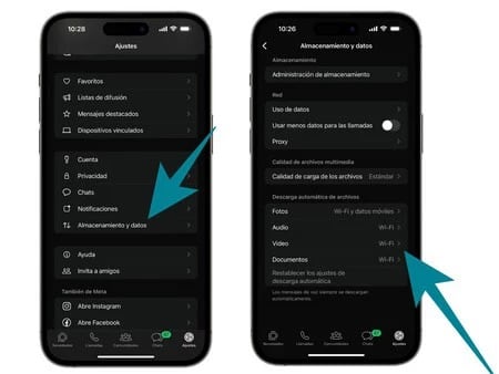 Cómo desactivar la descarga automática de archivos en WhatsApp