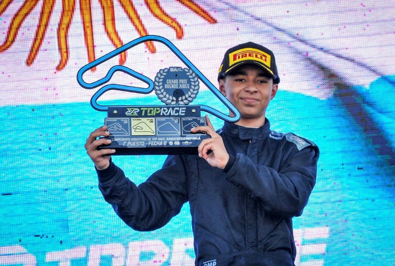 Lautaro Campione, un presente fenomenal y un futuro sin techo /Foto: Top Race