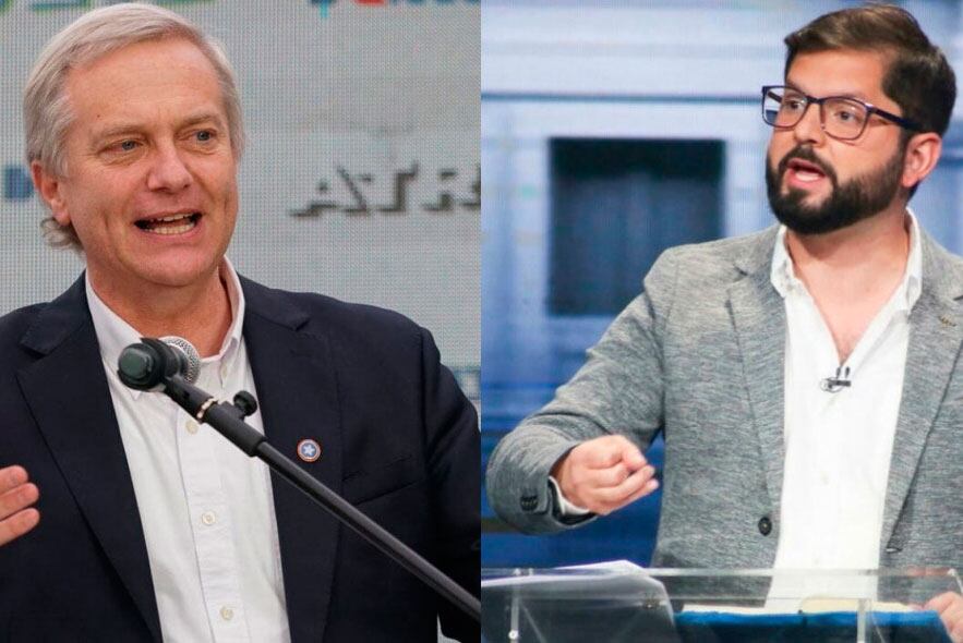 José Kast, candidato pinochetista. Gabriel Boric, el joven candidato tiene el apoyo de la izquierda.