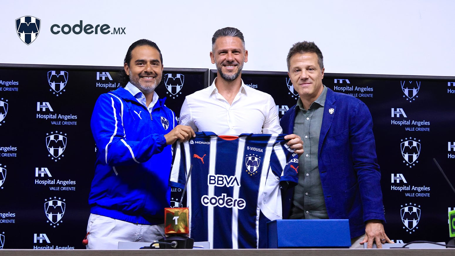 Martín Demichelis fue presentado hace poco tiempo en Rayados de Monterrey