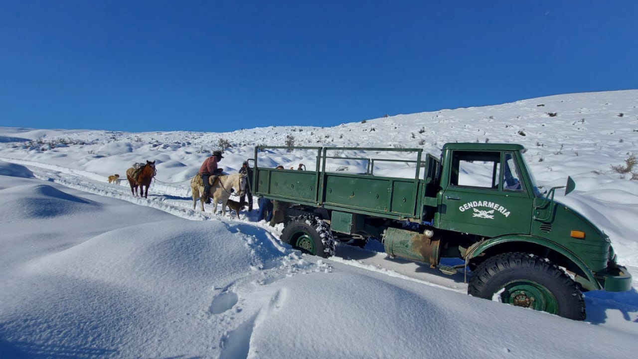 La nieve llegó fuerte el invierno pasado.