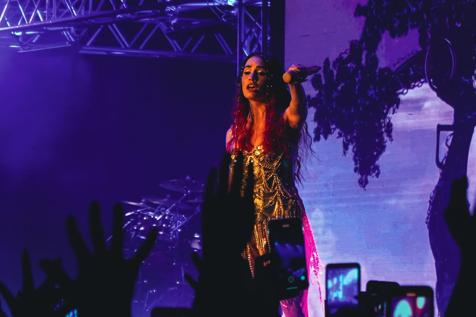 Lali en Mendoza cantando junto a sus apasionados fanáticos / Ph: Gentileza Micaela Carbonari