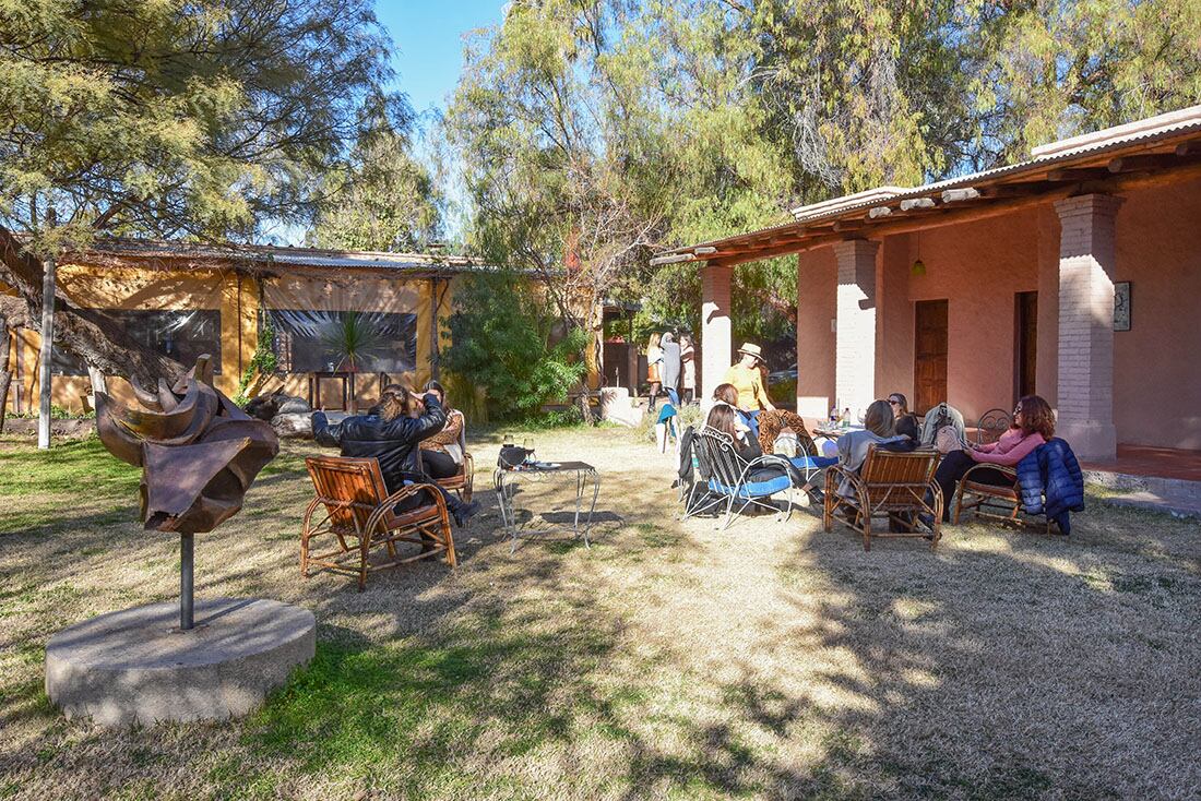 Mendoza 24 de julio de 2021 sociedad 
San Martin. Restaurante Maria Paz, funciona en la posada Molino La Tebaida, una casona antigua donde General Jose de San Martin tuvo su chacra mendocina.  
Foto: Mariana Villa / Los Andes