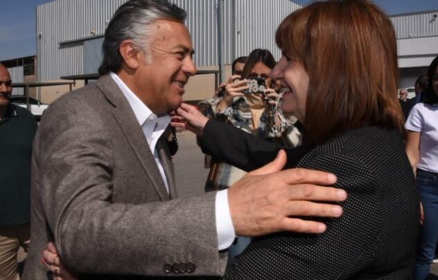 Alfredo Cornejo y Patricia Bullrich: la presidenta del PRO, remarcó que "no es el momento de hablar de fórmulas", de cara a las próximas lecciones.