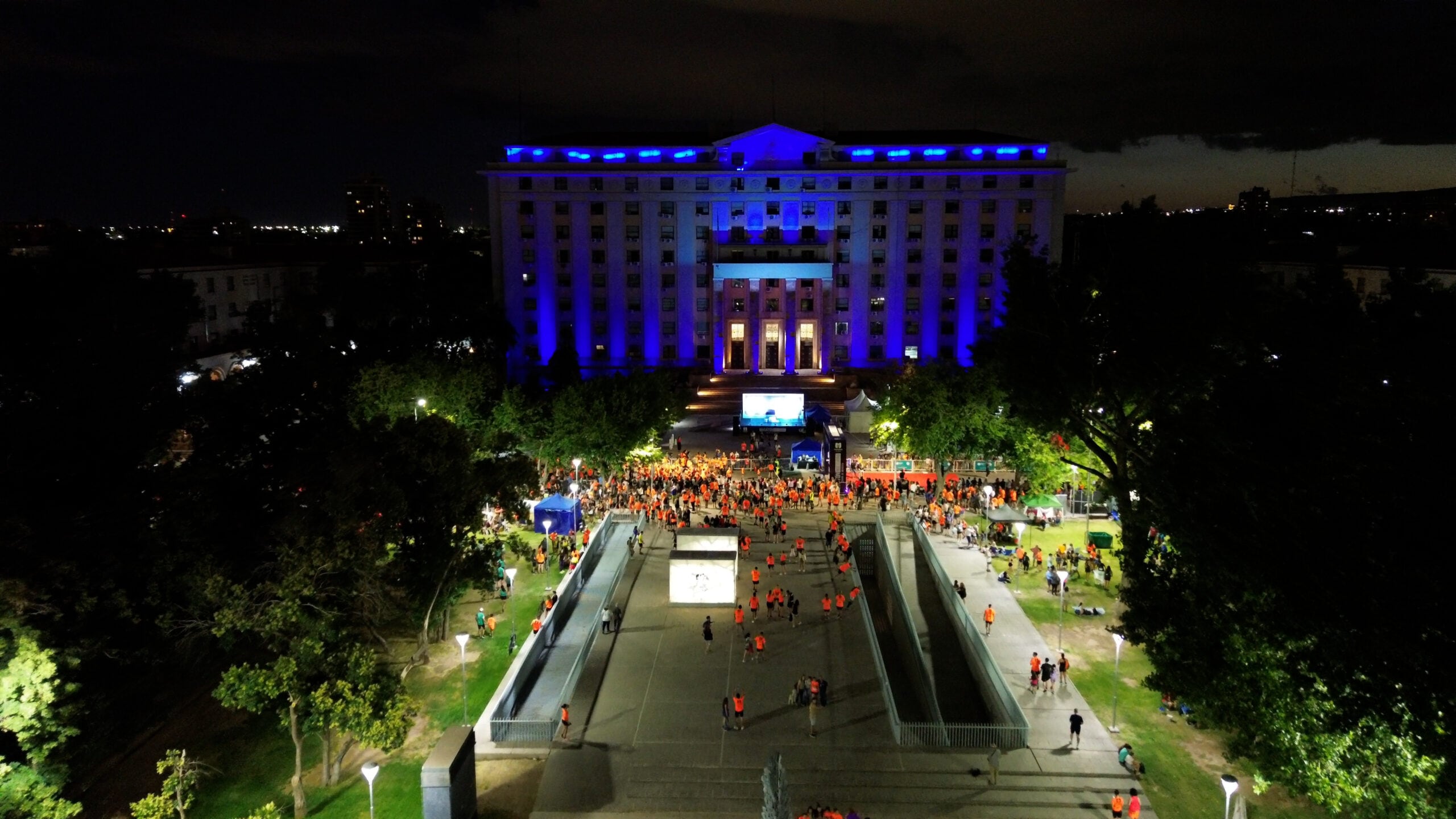 Más de 1.500 personas le dieron vida a la tercera edición de la Maratón Nocturna de la Ciudad