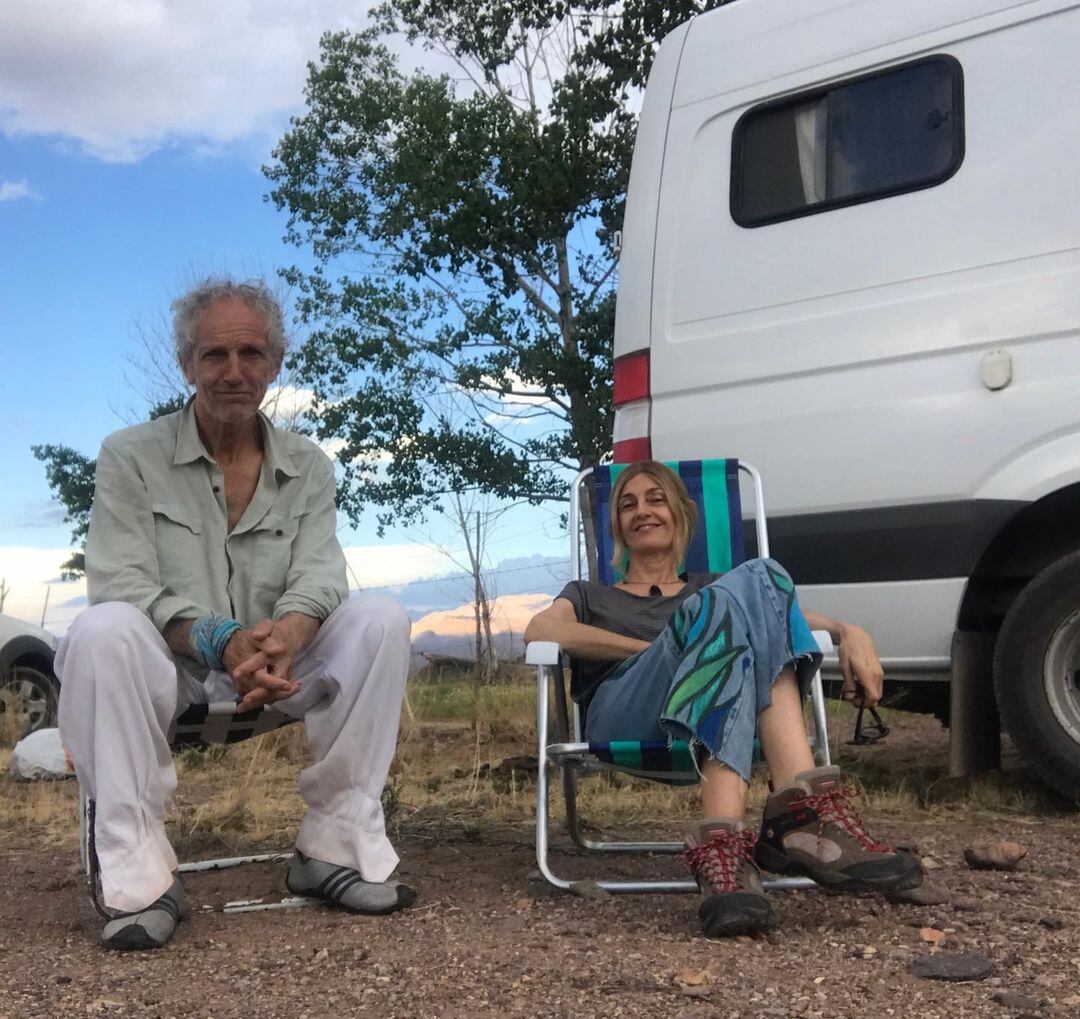 Las fotos del viaje en motorhome de Boy Olmi y Carola Reyna por Mendoza.