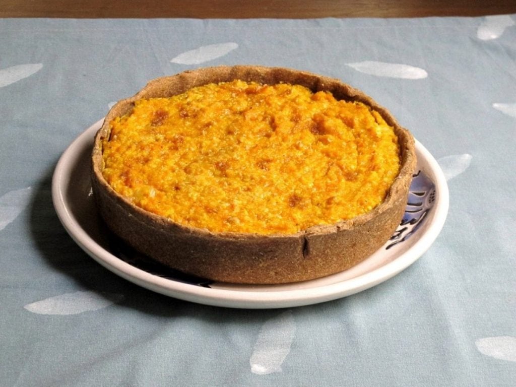 Tarta de calabaza y ricota