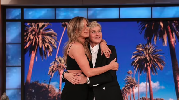 Aniston y DeGeneres tienen una amistad de hace años