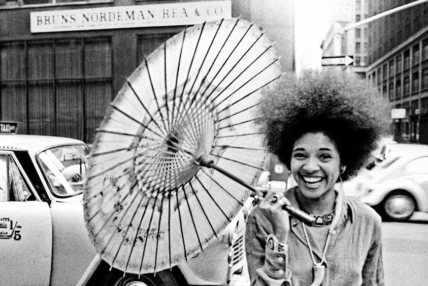 Betty Davis, retratada de jovencita en Nueva York. (betty-davis.com)