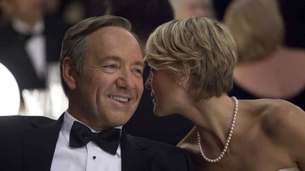 Los personajes de Frank Underwood (Kevin Spacey) y su mujer Claire (Robin Wright) son maquiavélicos actores del mapa político de su país.